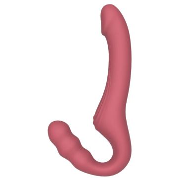 She.E.O Strapless Strap-On Vibrator met Afstandsbediening - Roze