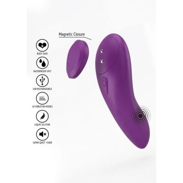 Xocoon Panty Vibrator Date Night met App Bediening - Paars
