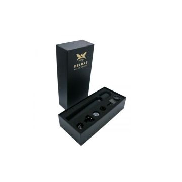 Pixey Wand Vibrator Deluxe Black Velvet - L
