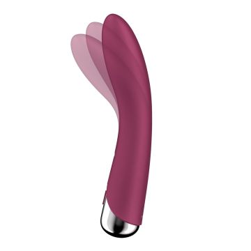Satisfyer Spinning Vibe 1 Roterende G-Spot Vibrator - Rood