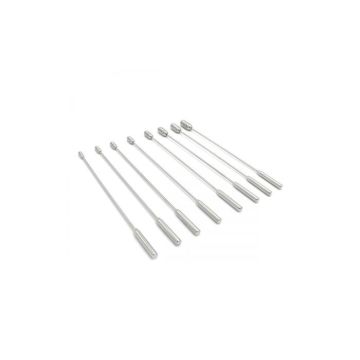 Urethral Sound Dilator Set Groved Beads - 8 Stuks