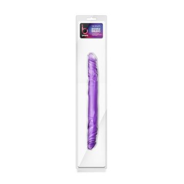 Paarse Dubbele Dildo 35 cm