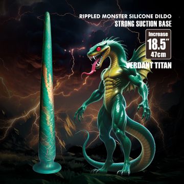 Monster Dildo Power Monsters Verdant Titan - Mythical Beast-Tail Dildo