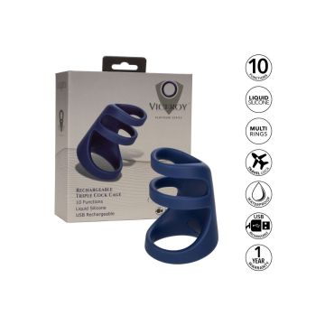 Cock Cage Viceroy Rechargeable Triple