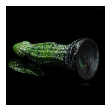 Monster Dildo Gode Puruk - Groen