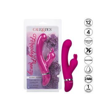 Vibrator Foreplay Frenzy Bunny Kisser - Roze