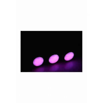 Vibrerende Buttplug met Led Verlichting - Zwart