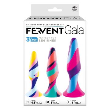3 in 1 Buttplug Training Set Fervent Gala