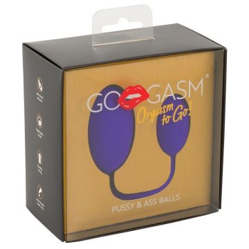 Pussy & Ass Balls - Paars