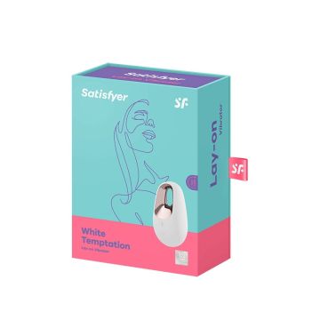 Satisfyer - White Temptation Lay-On Vibrator
