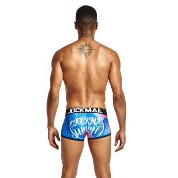 Jockmail JM424 Tropical Boxer - Blauw