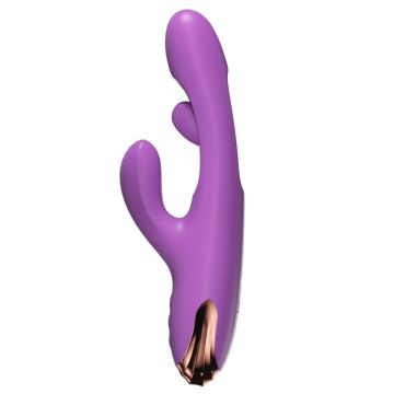 She.E.O Rabbit Vibrator met G-Spot Vinger Motion - Paars