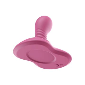 She.E.O Roterende en Vibrerende Grinder met Afstandsbediening - Roze