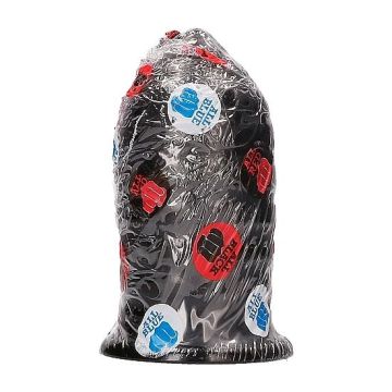 Zwarte Buttplug Clock 17 x 8 cm