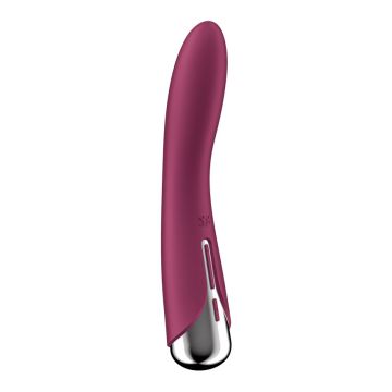 Satisfyer Spinning Vibe 1 Roterende G-Spot Vibrator - Rood