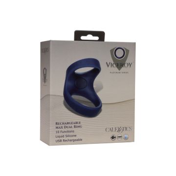 Dual Cockring Rechargeable Max