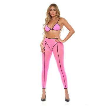 Pink Lipstick Double Vision 2-delige set - Roze