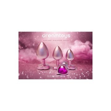 Buttplug Set Pearl Pink - Roze