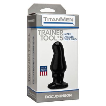 Titanmen Prostaat Plug - Zwart