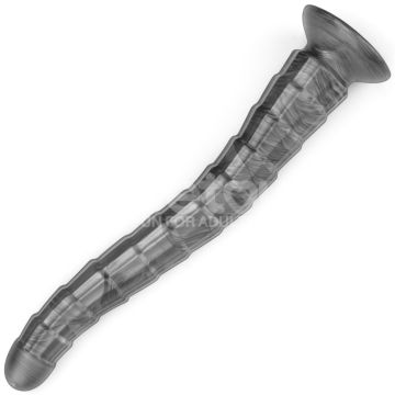 King Sized Vibrerende Vibrax Slider Oplaadbare Dildo - 37 cm