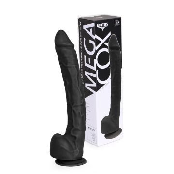 Kiotos Cox Dildo MEGA Black 03 Zwart - 37 cm