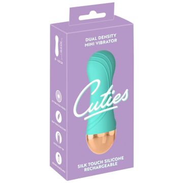 Cuties Dual Density Mini Vibrator - Groen