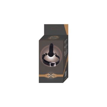 The Ride Mondknevel met Mini Dildo - Zwart