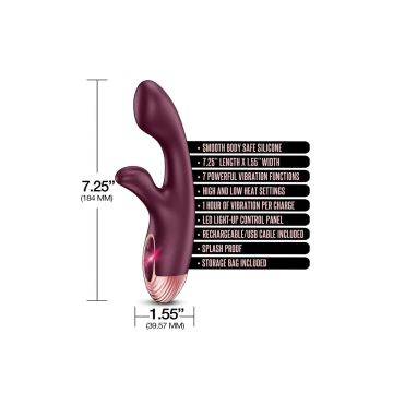 Verwarmende Duo Vibrator Zola
