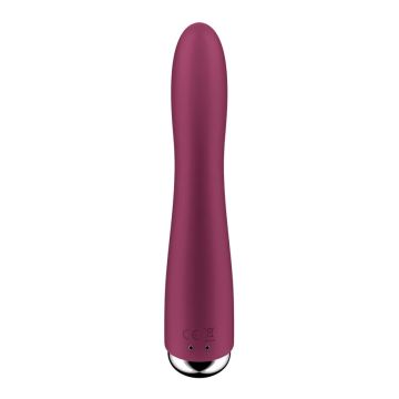 Satisfyer Spinning Vibe 1 Roterende G-Spot Vibrator - Rood