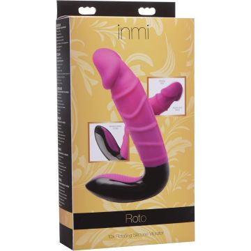 Roto Roterende Siliconen Vibrator - Roze