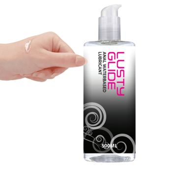Lusty Glide Anaal Glijmiddel Waterbasis - 500 ml