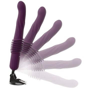 Vibrator RC Warming Fucking Machine - Paars