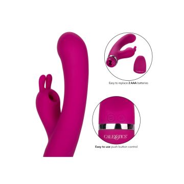 Vibrator Foreplay Frenzy Bunny Kisser - Roze