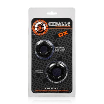 Truckt Cockring Oxballs - Zwart