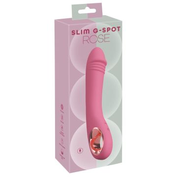 Slim G-Spot Vibrator Rose - Roze