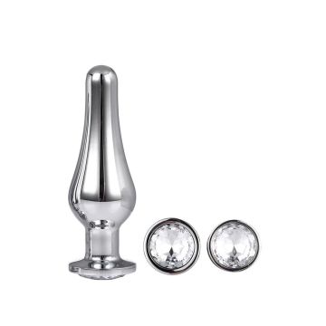 Buttplug Gleaming Love Pleasure Set - Zilver