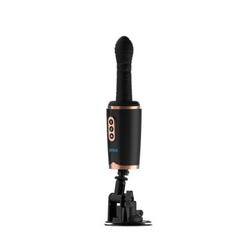 Zenn Handsfree Stotende Vibrator Power Fucking - Zwart