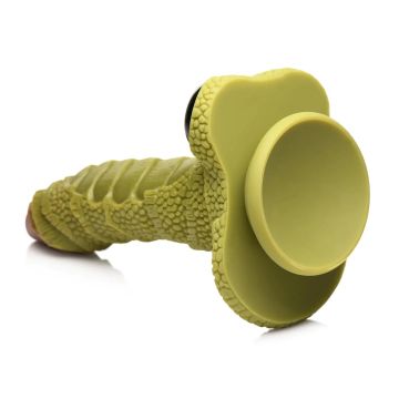 Creature Cocks Silicone Dildo Scaly - Swamp Monster