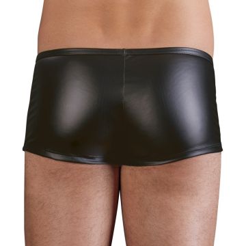 Boxer met Diagonale Strepen - Zwart