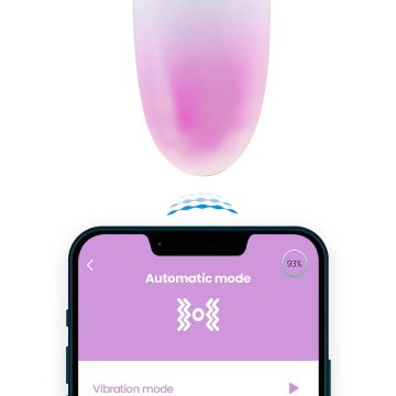 Vibrerend Ei Met App IY - Blauw/Paars