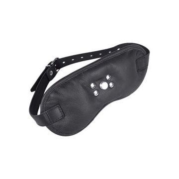 Mondknevel met Dildo - Echt Leder