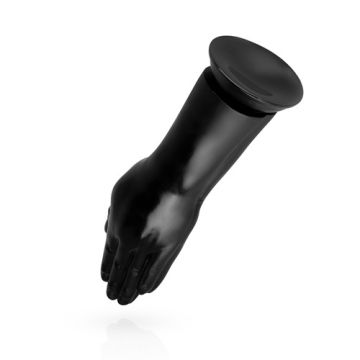 BUTTR Fisting Dildo Double Trouble Zwart - 30.7 cm