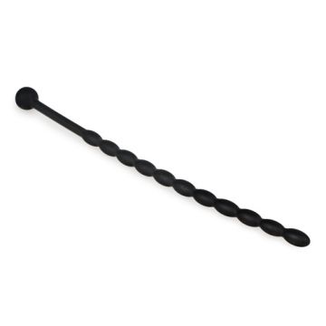 Sinner Gear Geribbelde Silicone Dilator - Zwart