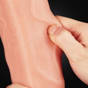Dildo met Dubbele Siliconen laag - Noah