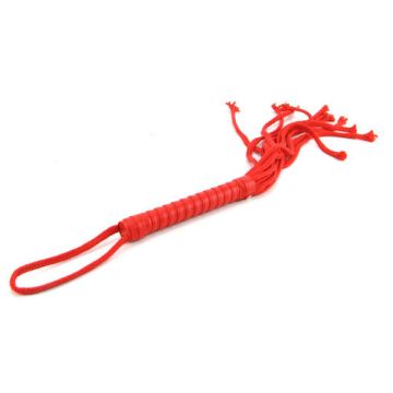 S&M Red Rope Flogger