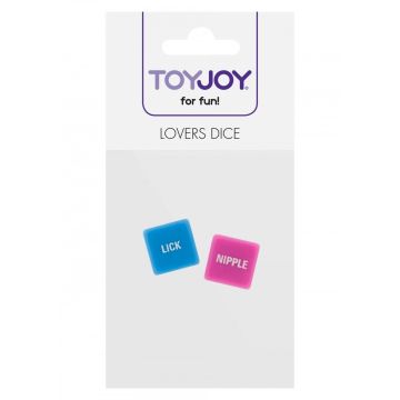 Lovers Dice Blauw en Roze