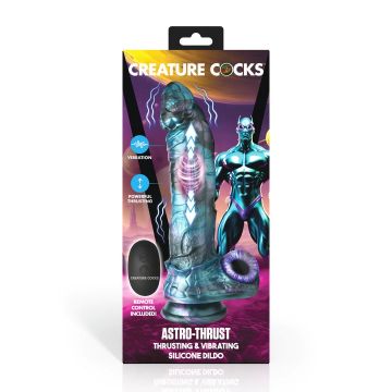 Creature Cocks Stotende en Vibrerende Dildo - Astro-Thrust