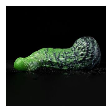 Monster Dildo Gode Puruk - Groen
