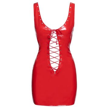 Lak Jurk - Rood
