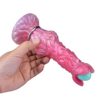 Kiotos Monstar Cox Dildo met Eitjes AlienspawnCock - 20.3 cm